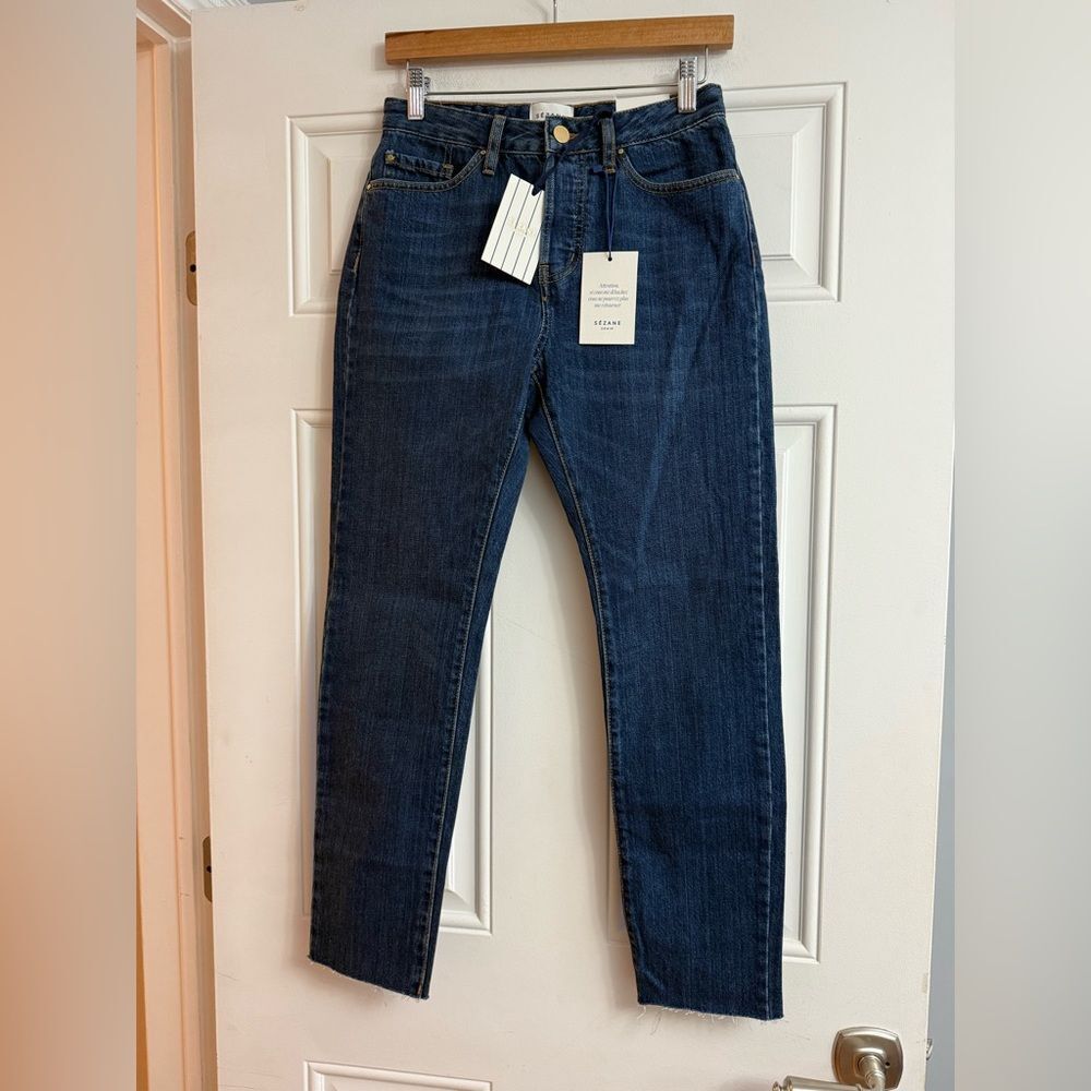 Sezane slim fit  denim Jeans NWT Size 27